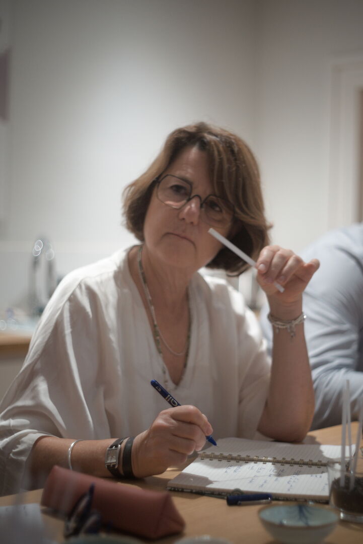 Advanced puerh tea training with Carine Baudry in Paris in 2023, view 1
