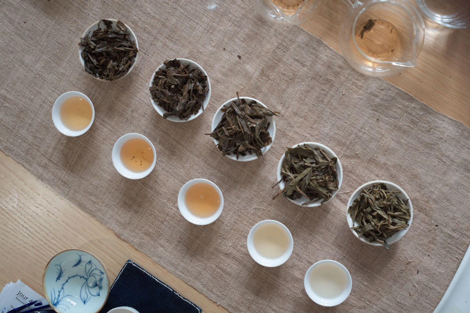 Advanced puerh tea training with Carine Baudry in Paris in 2023, view 3