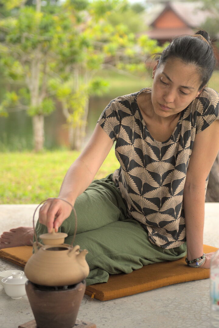 Tea practice and gong fu cha retreat in Thailand, view 16