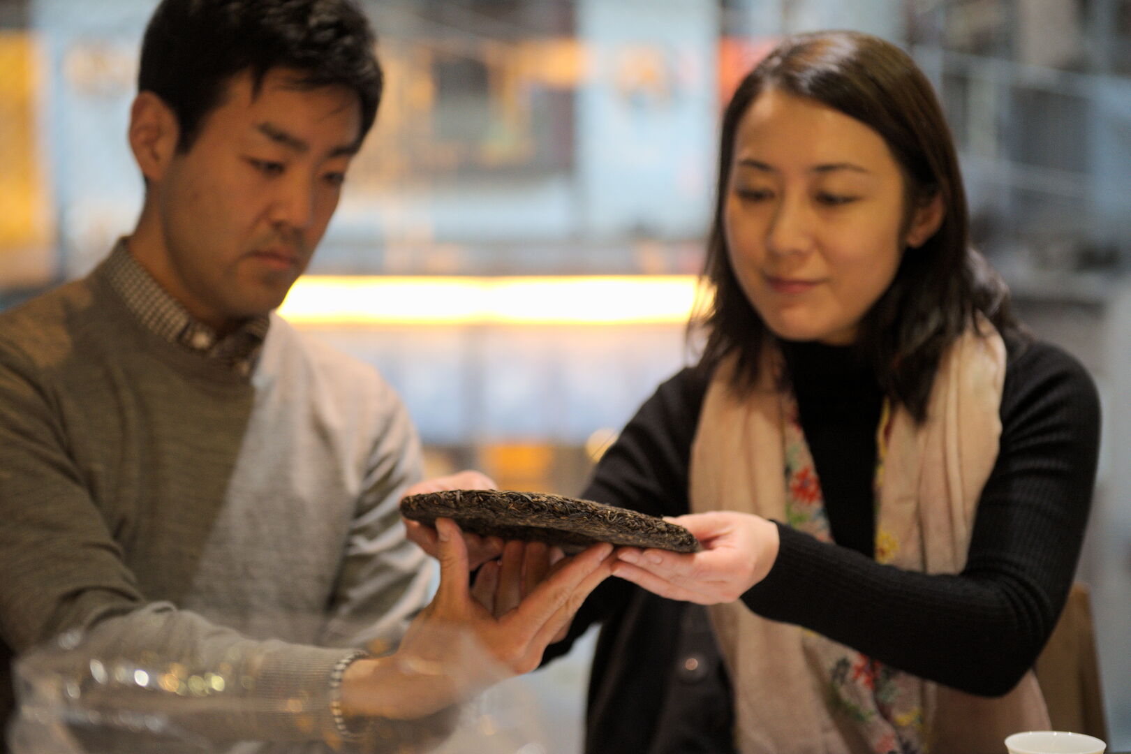 Tokyo workshop connecting puerh tea with Japanese tea traditions, view 2