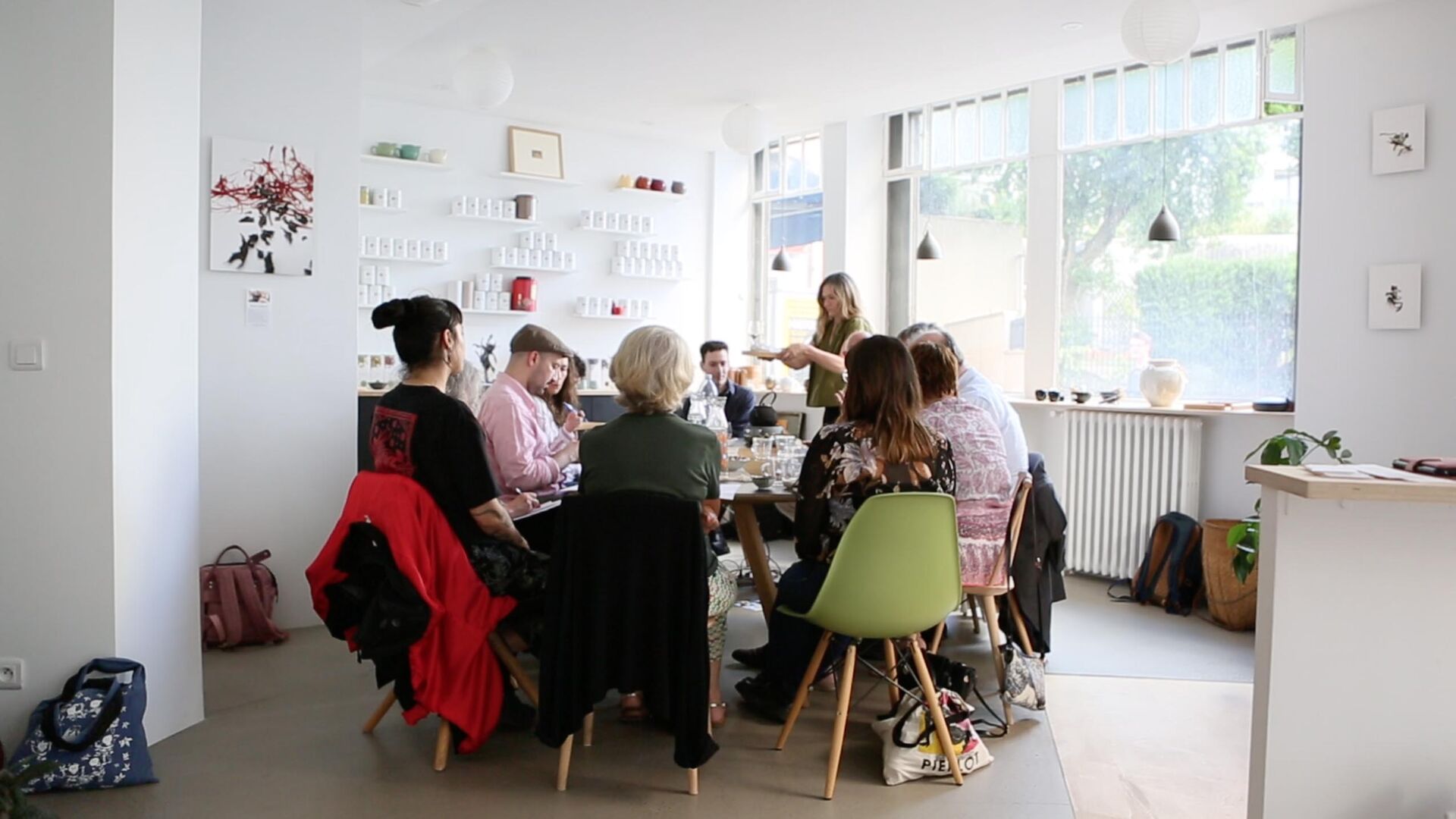 Puerh tea workshop with Lydia Gautier in Paris, view 1