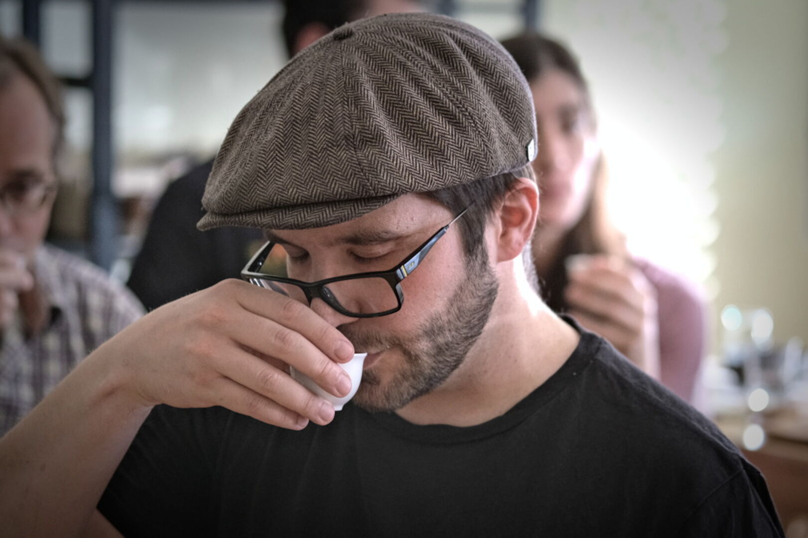 Puerh tea workshop at Tee Kontor Kiel in Germany, view 3